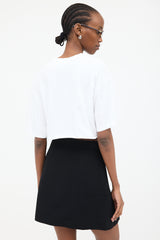 Miu Miu 2021 Embroidered Knot T-Shirt