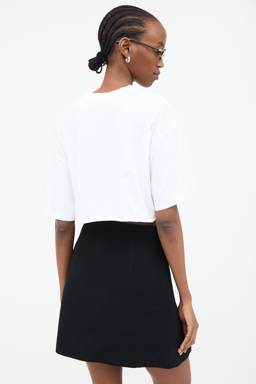 Miu Miu 2021 Embroidered Knot T-Shirt