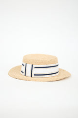 Miu Miu 2023 Raffia Logo Band Sun Hat