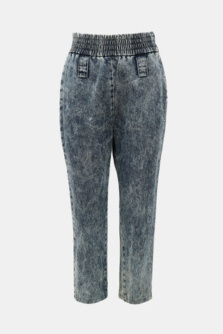 Miu Miu FW 2018 Acid Wash Jeans