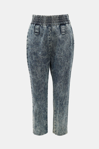 Miu Miu FW 2018 Acid Wash Jeans