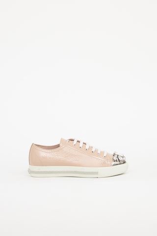 Miu Miu Patent Jewel Sneaker
