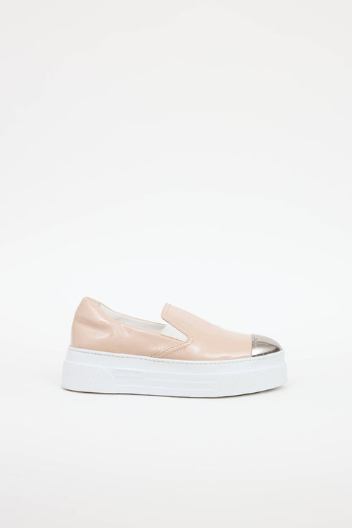 Miu Miu Patent Platform Sneaker