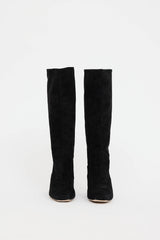 Miu Miu Crystal Heel Boot