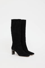 Miu Miu Crystal Heel Boot