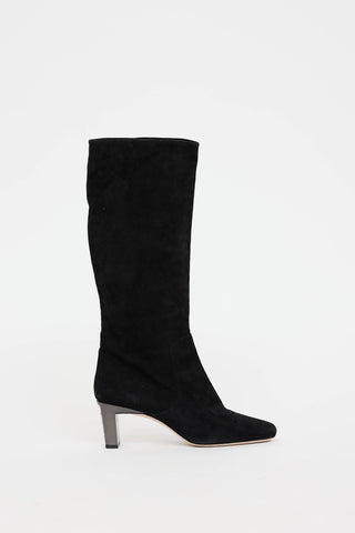 Miu Miu Crystal Heel Boot