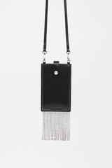 Miu Miu Crystal Fringe Crossbody Pouch