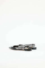 Miu Miu Patent Slingback Flat