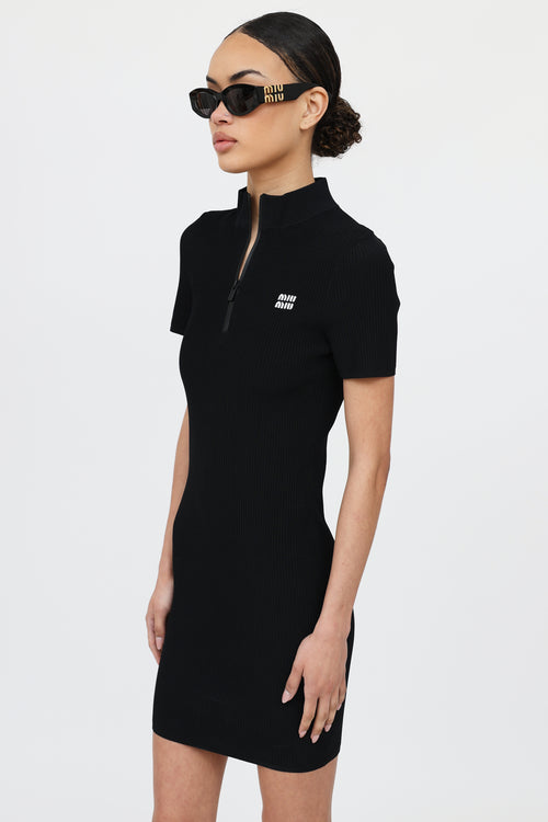 Miu Miu 2024 Ribbed Mini Dress