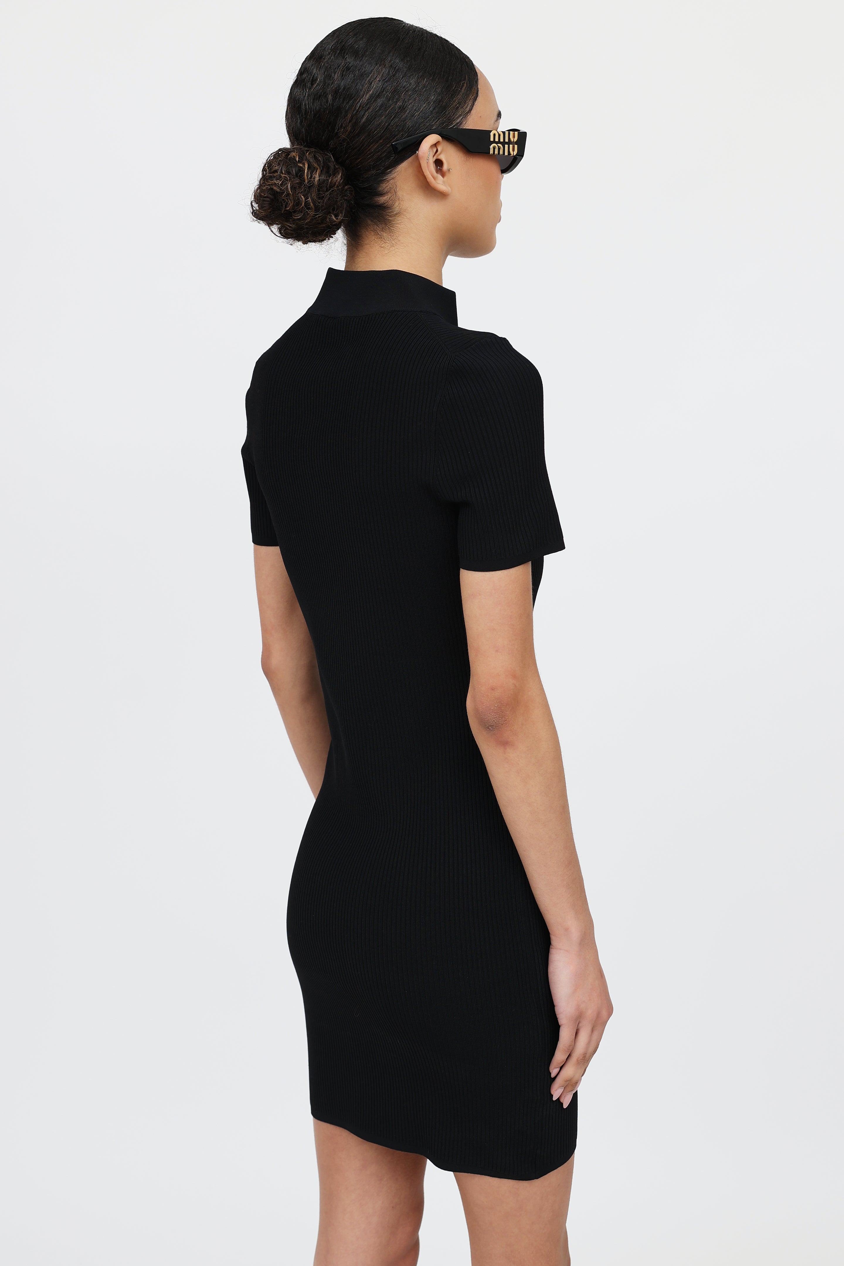 Miu Miu // 2024 Ribbed Mini Dress VSP Consignment Miu Miu // 2024 Ribbed Mini Dress VSP Consignment