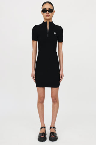 Miu Miu 2024 Ribbed Mini Dress