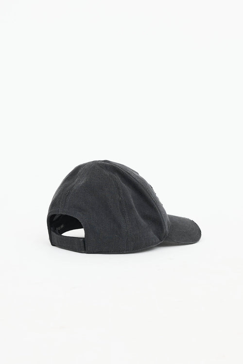 Miu Miu Denim Baseball Cap