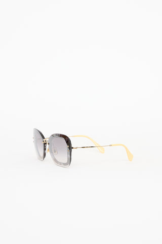Miu Miu SMU-02T Square Sunglasses