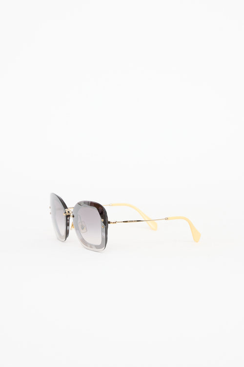 Miu Miu SMU-02T Square Sunglasses