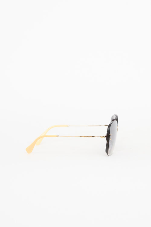 Miu Miu SMU-02T Square Sunglasses