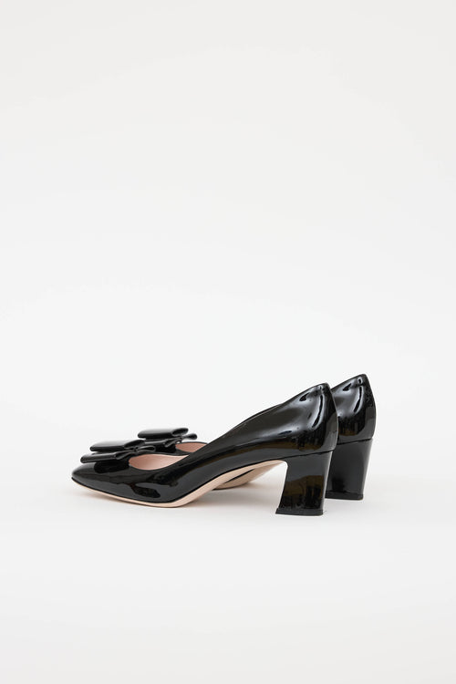 Miu Miu Patent Bow Pump