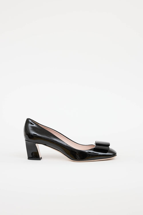 Miu Miu Patent Bow Pump