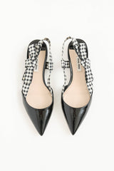 Miu Miu Patent Slingback Flat