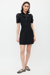 トップス MIU MIU Nylon Short Dress 40 Belted Short Sleeve Dress | MIU MIU | elysewalker