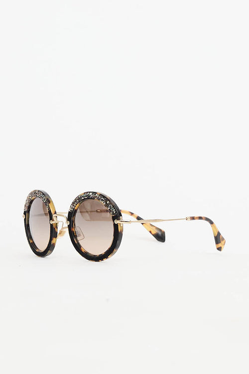Miu Miu SMU08R Round Sunglasses