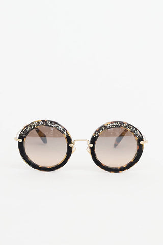 Miu Miu SMU08R Round Sunglasses