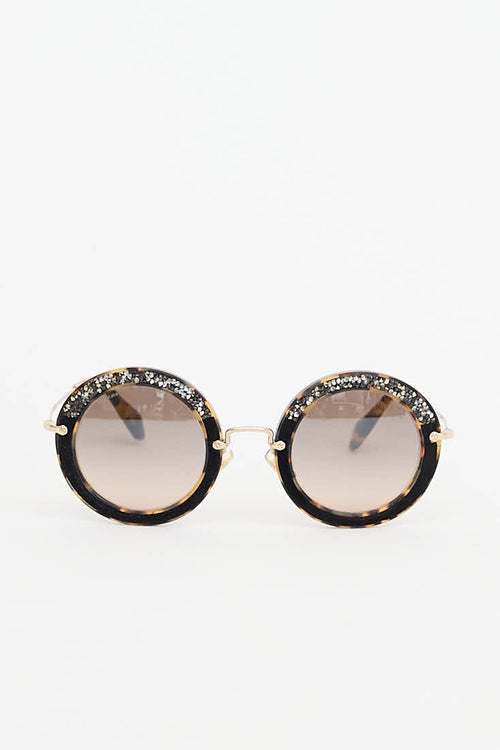 Miu Miu SMU08R Round Sunglasses