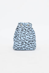 Miu Miu Graffiti Drawstring Pouch