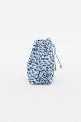 Miu Miu Graffiti Drawstring Pouch
