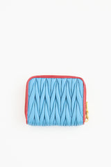 Miu Miu Matelassé Coin Purse