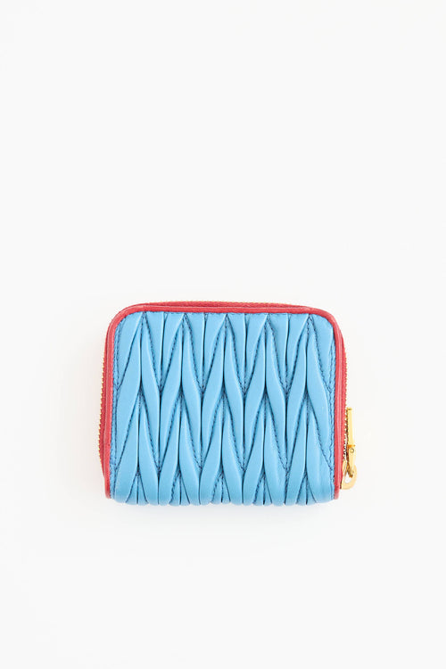Miu Miu Matelassé Coin Purse
