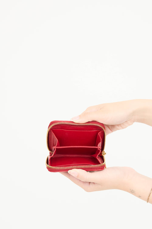 Miu Miu Matelassé Coin Purse