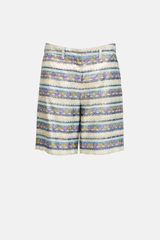 Miu Miu 2009 Brocade Shorts