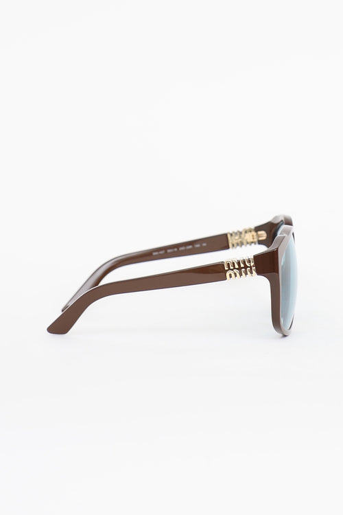 Miu Miu SMU A07 Oversized Sunglasses