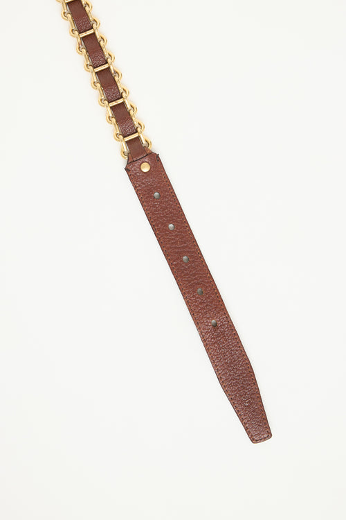 Miu Miu Chain Link Belt