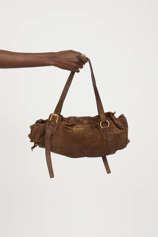Miu MiuSuede Shoulder Bag