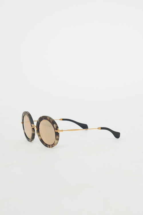 Miu Miu SMU13N Round Sunglasses