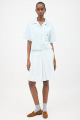 Miu Miu Chambray Denim Shirt
