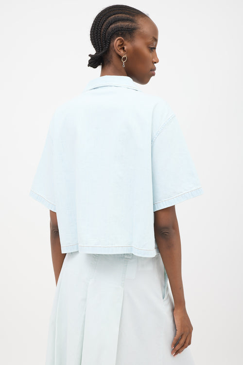 Miu Miu Chambray Denim Shirt