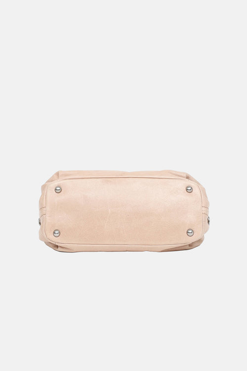 Vitello Lux Heart Charm Bag