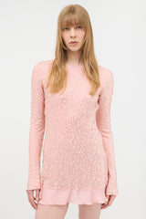 Miu Miu Fall 2021 Silk Crystal Embellished Dress