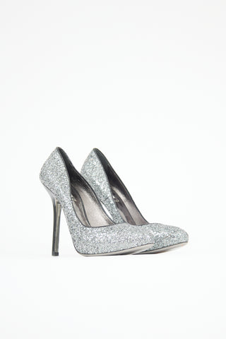 Miu Miu Glitter Pump