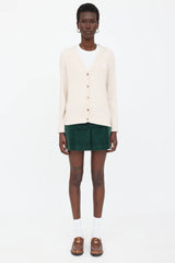 Miu Miu Corduroy Biliardo Mini Skirt