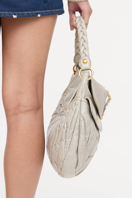 Miu Miu Matelasse Coffer Bag