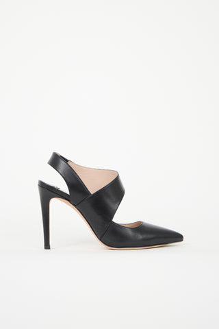 Miu Miu Leather Cut Out Pump