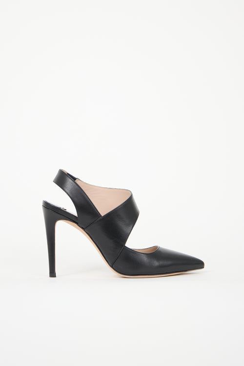 Miu Miu Leather Cut Out Pump
