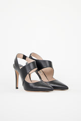 Miu Miu Leather Cut Out Pump