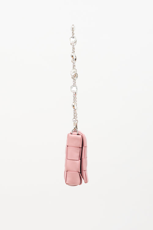 Miu Miu Leather Intreccio Clutch