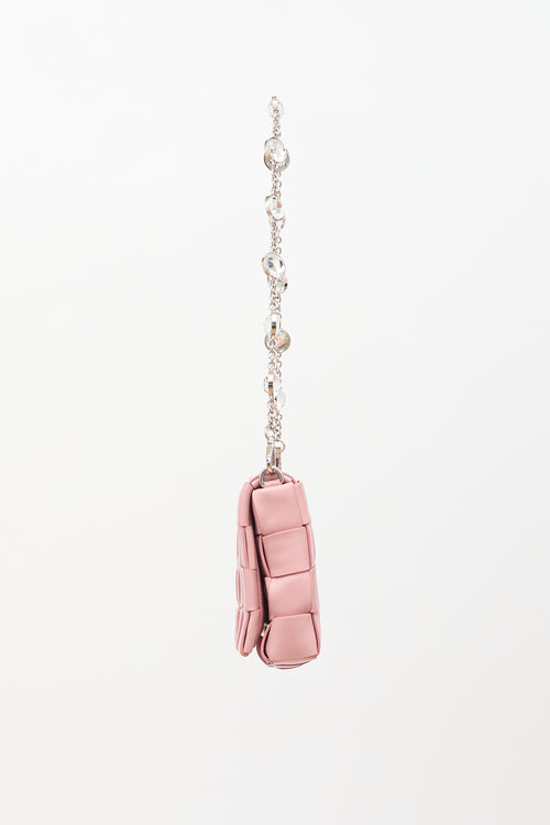 Miu Miu Leather Intreccio Clutch