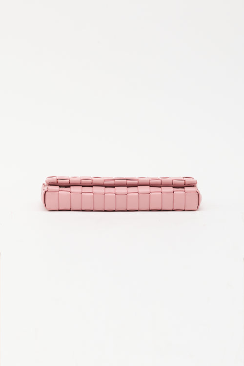Miu Miu Leather Intreccio Clutch