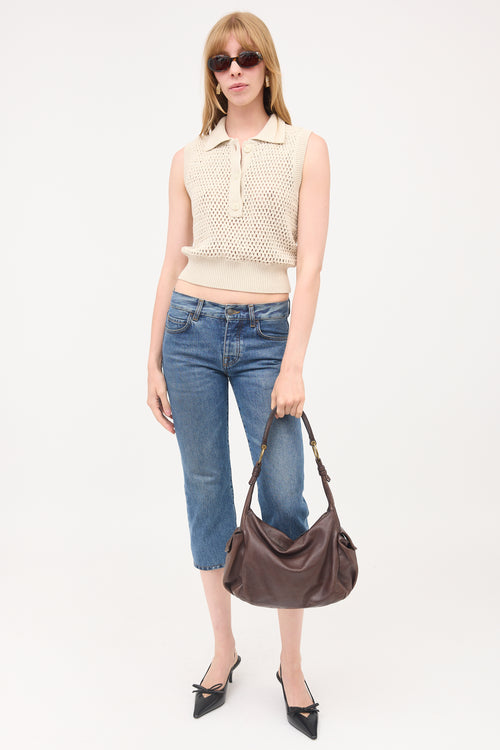 Miu Miu Leather Shoulder Bag